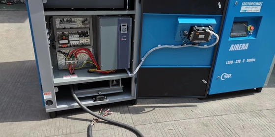 Roterende PM VSD Schroef Compressor Olie Ingespoten 160KW