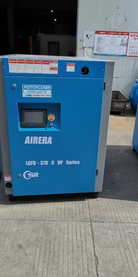 Olie Ingespoten VSD-PLC van de Schroefcompressor Intelligent Touchable Controlesysteem
