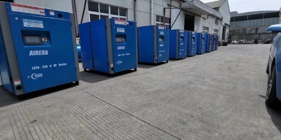 5.5kw - 160kw-van de de Schroefcompressor van het Luchtbeëindigen Intelligent de Controlesysteem