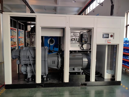 Dubbele Compressor 7,5 PK 400kw van de Stadiumvsd Roterende Schroef