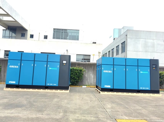 7.5-355 KW Vermogen Olie-lub schroefcompressor voor geluidsgevoelige omgevingen