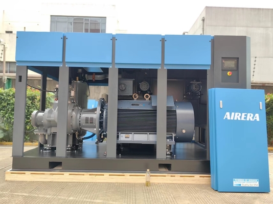 Elektrische roterende schroef luchtcompressor 0,5-85 M3/min Capaciteit Delta Start PLC Control 68-84dB Geluidsniveau