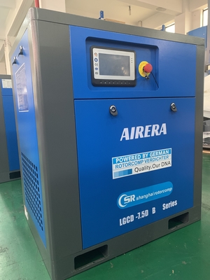 LGCD-7.5KW 4800 M3/uur Koelingsluchtstroom Schroefcompressor met intelligente bediening