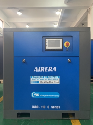 LGCD-11KW 380V Gordel aangedreven luchtkoeling schroef luchtcompressor met intelligente controller