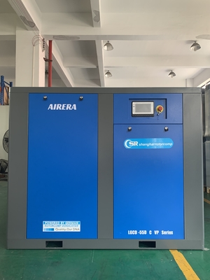 30L roterende LGCD-55KW schroef elektrische luchtcompressor met intelligente besturing en directe aandrijving