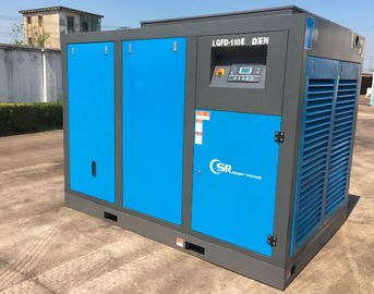 van de de Schroeflucht van 185Kw 250Hp Olie van de de Compressor smeerde de Roterende Vin Gedreven Direct