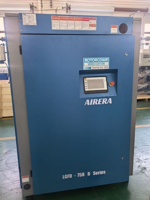 Shanghai Rotorcomp LGFD-75B B Direct aangedreven rotatie-schroefcompressor voor industriële toepassingen
