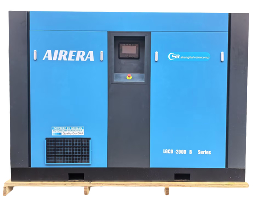 Shanghai Rotorcomp LGCD-200D B Screw Air Compressor voor industriële en heavy-duty toepassingen