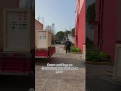 Shanghai Rotorcomp Compressor Zending. Betrouwbare prestaties geleverd.