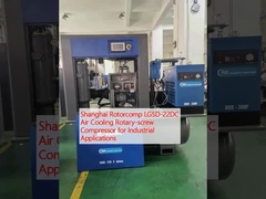 Shanghai Rotorcomp LGSD-22DC Air Cooling Rotary-screw compressor voor industriële toepassingen